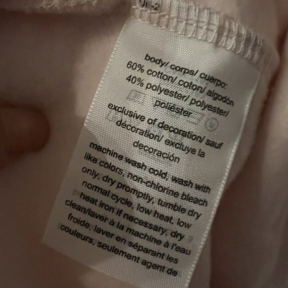 TOMMY HILFIGER Women PLUS SIZE 2X Flag Logo Soft Fleece Jogger Pants Pink - Picture 7 of 8